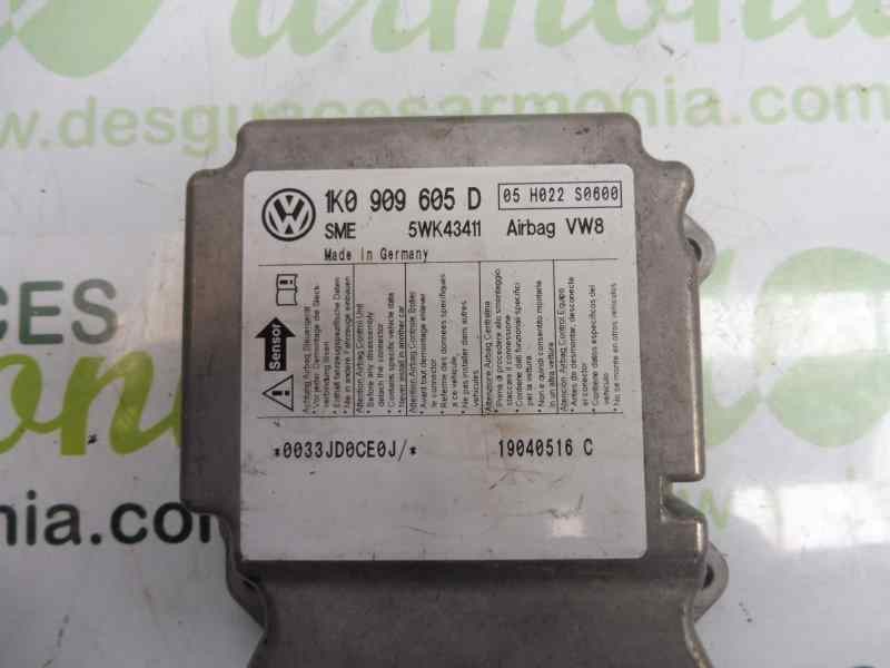 Recambio de centralita airbag para volkswagen golf v berlina (1k1) conceptline (e) referencia OEM IAM 1K0909605D  
