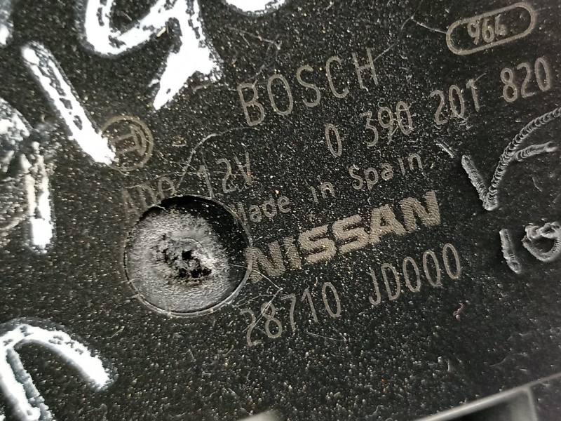 Recambio de motor limpia trasero para nissan qashqai (j10) acenta referencia OEM IAM 28710JD000  