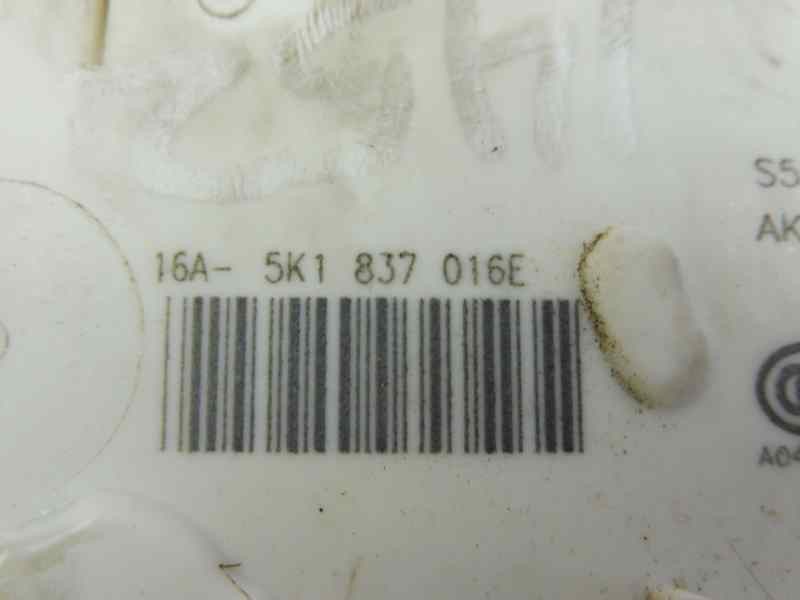 Recambio de cerradura puerta delantera derecha para volkswagen golf vii lim. (bq1) comfortline referencia OEM IAM 5K1837016E  