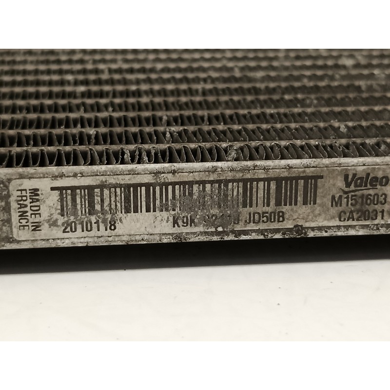 Recambio de condensador / radiador aire acondicionado para nissan qashqai (j10) acenta referencia OEM IAM 92100JD50A CA1510 9958