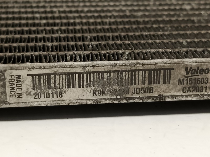 Recambio de condensador / radiador aire acondicionado para nissan qashqai (j10) acenta referencia OEM IAM 92100JD50A CA1510 9958