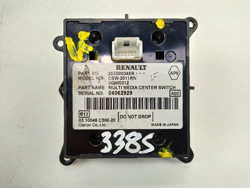 Recambio de mando multifuncion para renault latitude privilege referencia OEM IAM 253B00345R  
