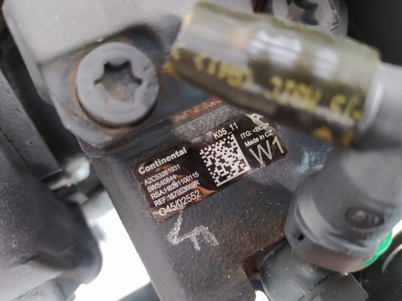 Recambio de motor completo para renault megane iii berlina 5 p business referencia OEM IAM K9K656 K9KG656 