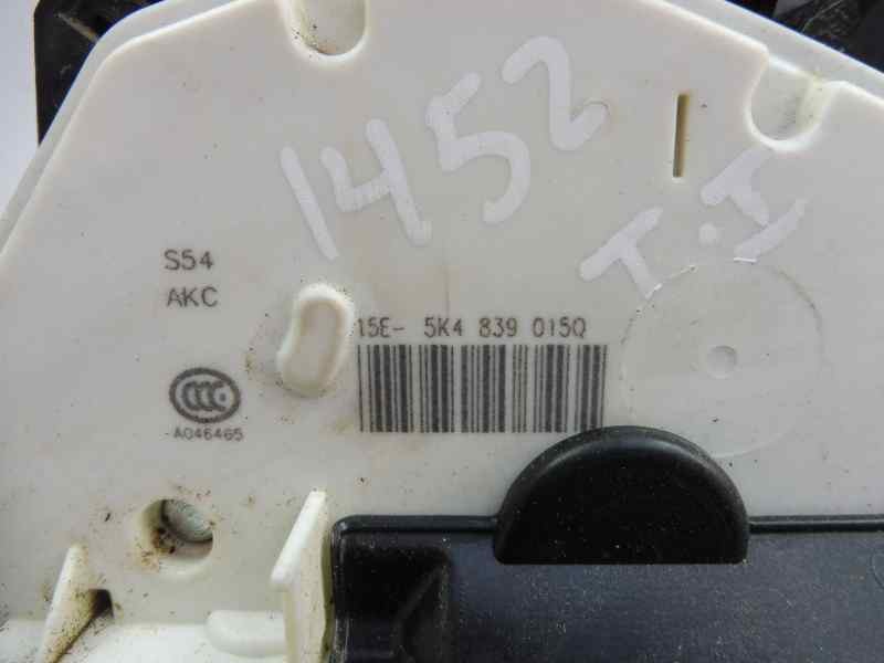 Recambio de cerradura puerta trasera izquierda para volkswagen golf vii lim. (bq1) comfortline referencia OEM IAM 5K4839015Q  