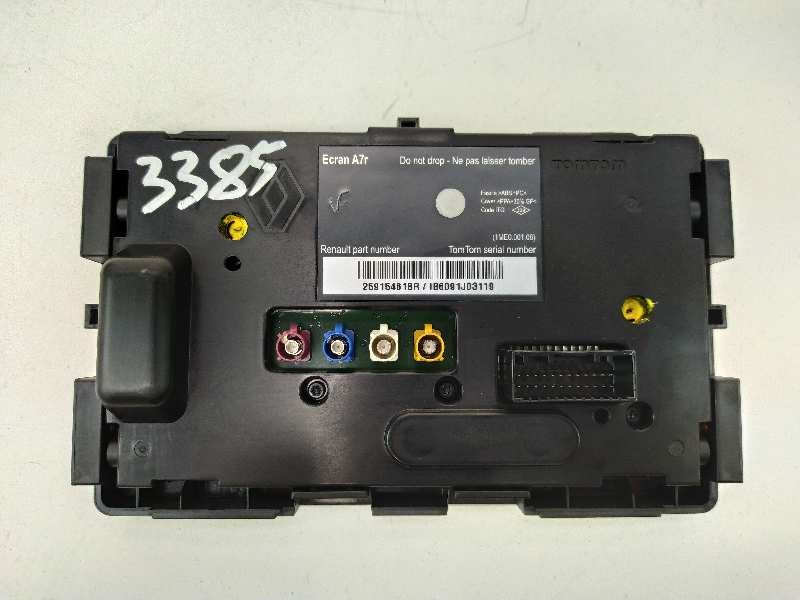 Recambio de pantalla multifuncion para renault latitude privilege referencia OEM IAM 259154618R IB6091J03119 