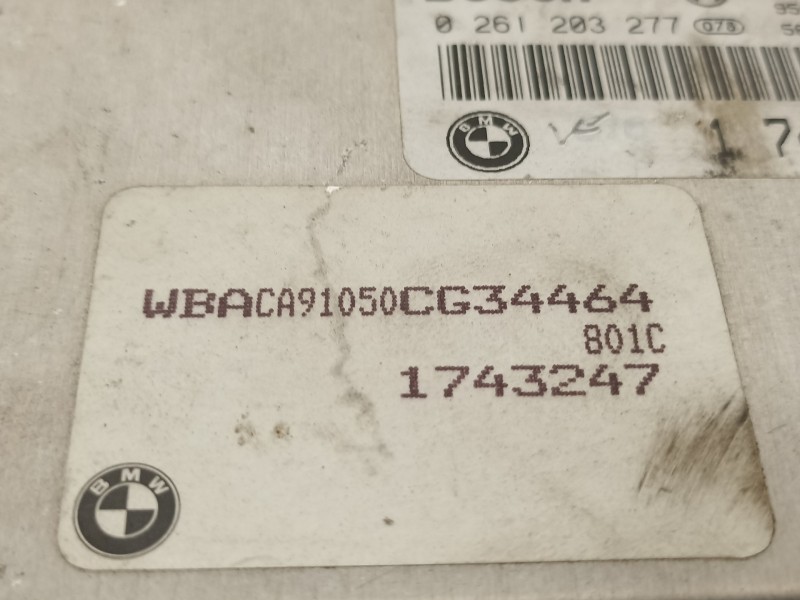 Recambio de centralita motor uce para bmw serie 3 berlina (e36) 318i referencia OEM IAM 1743247001  