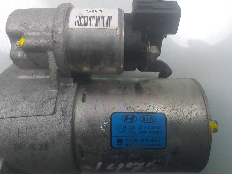 Recambio de motor arranque para kia rio (yb) tech referencia OEM IAM 3610003BB0  