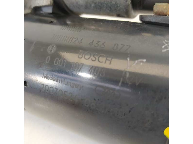 Recambio de motor arranque para opel corsa d sport referencia OEM IAM 25200067  