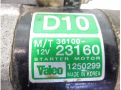 Recambio de motor arranque para kia cerato 2.0 ex familiar (5-ptas.) referencia OEM IAM 3610023160 1250299  2
