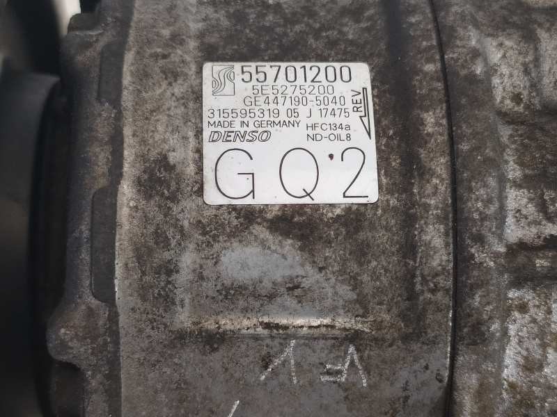 Recambio de compresor aire acondicionado para opel corsa d sport referencia OEM IAM 55701200 5E5275200 4471905040