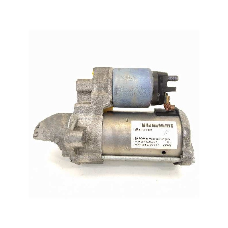 Recambio de motor arranque para opel corsa e selective ecoflex referencia OEM IAM 55591492 0001172605 20151004