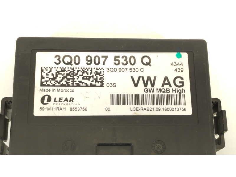 Recambio de modulo electronico para volkswagen touran (5t1) advance bmt referencia OEM IAM 3Q0907530Q 3Q0907530C 