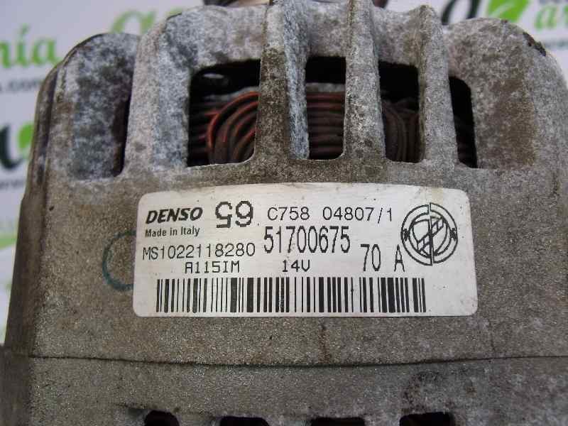 Recambio de alternador para fiat panda (169) 1.2 8v alessi referencia OEM IAM 51700675  