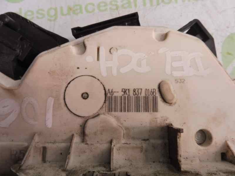 Recambio de cerradura puerta delantera derecha para volkswagen polo (6r1) advance referencia OEM IAM 5K1837016B  