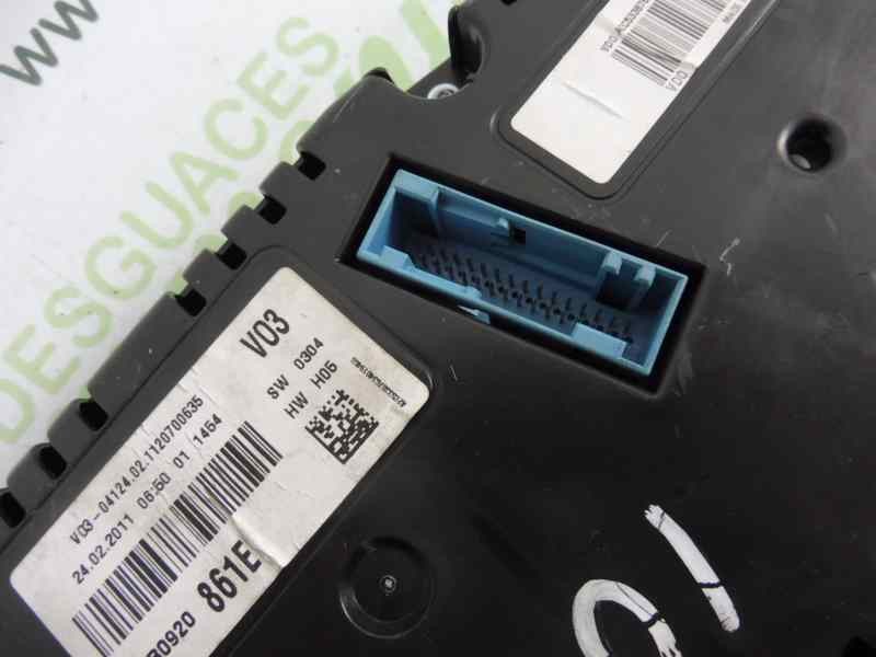 Recambio de cuadro instrumentos para volkswagen polo (6r1) advance referencia OEM IAM 6R0920861E  