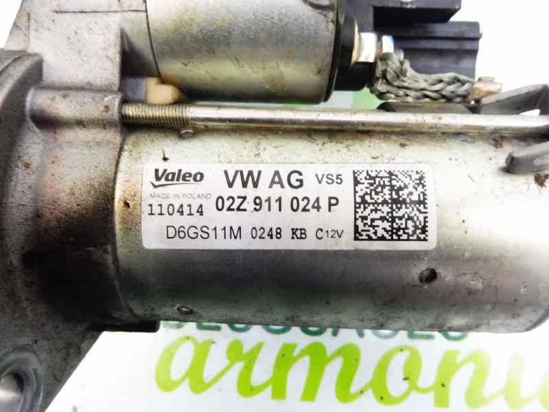 Recambio de motor arranque para seat altea (5p1) i-tech referencia OEM IAM 02Z911024P  