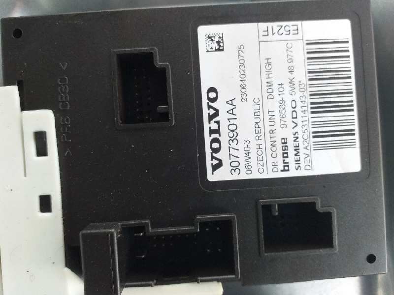 Recambio de elevalunas delantero izquierdo para volvo s40 berlina d5 kinetic referencia OEM IAM 1216497 992745100 30773901AA
