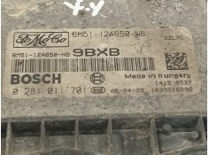 Recambio de centralita motor uce para ford focus berlina (cap) ambiente (d) referencia OEM IAM 6M5112A650NB 0281011701  2