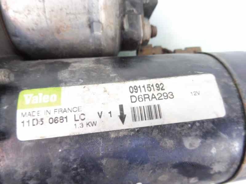 Recambio de motor arranque para opel astra h berlina enjoy referencia OEM IAM 09115192  