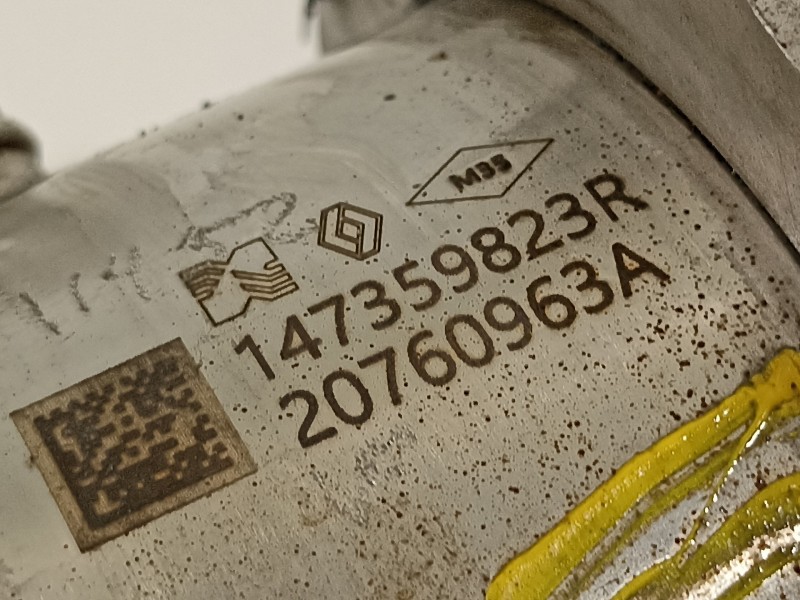 Recambio de enfriador egr para renault express rjk/fd0/ab6ua1ec2110 referencia OEM IAM 147359823R 20760963A 