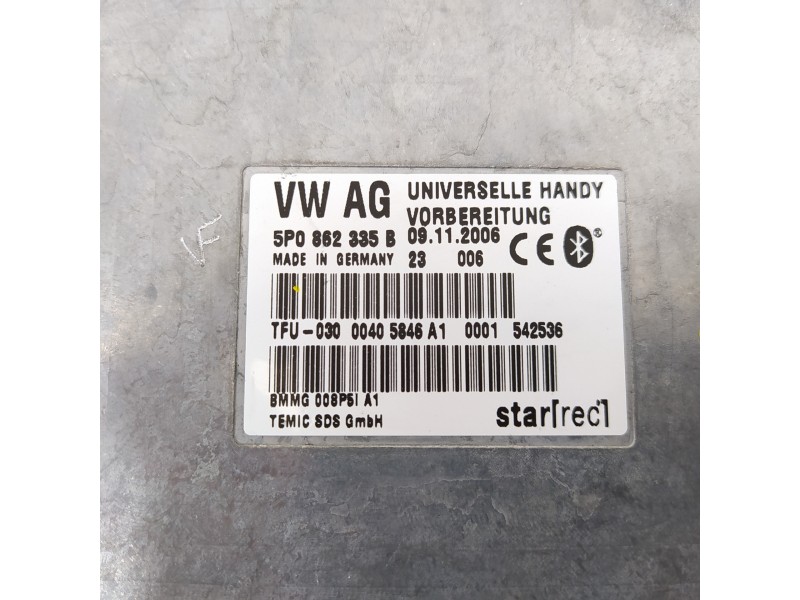 Recambio de modulo electronico para seat leon (1p1) comfort limited referencia OEM IAM 5P0862335B  