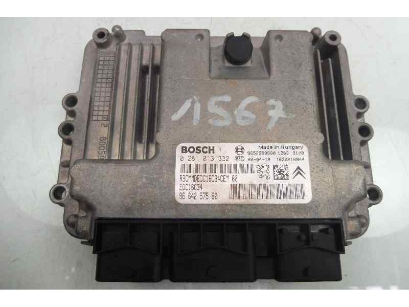 Recambio de centralita motor uce para citroën c4 sedan exclusive referencia OEM IAM 9664257580 0281013332 