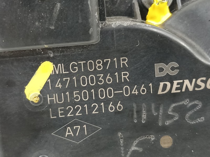 Recambio de valvula egr para renault express rjk/fd0/ab6ua1ec2110 referencia OEM IAM 147100361R  