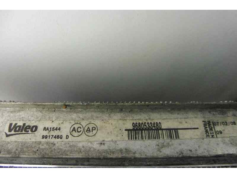 Recambio de radiador agua para citroën c4 sedan exclusive referencia OEM IAM 9680533480  