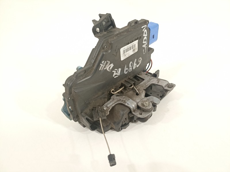 Recambio de cerradura puerta delantera derecha para volkswagen caddy ka/kb (2k) maxi furg. referencia OEM IAM 3D1837016AC  