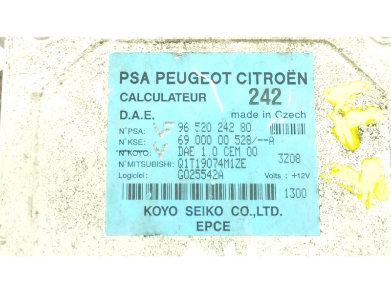 Recambio de modulo electronico para citroën c3 1.4 hdi audace referencia OEM IAM 9652024280  