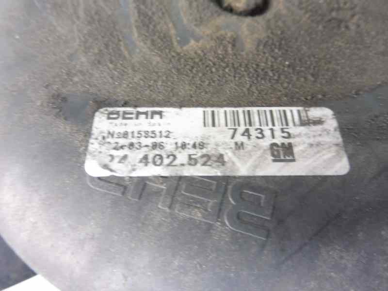 Recambio de electroventilador para opel corsa c blue line referencia OEM IAM 13193152  