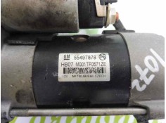 Recambio de motor arranque para opel insignia berlina excellence referencia OEM IAM 55497878 M001TF0571ZE  2