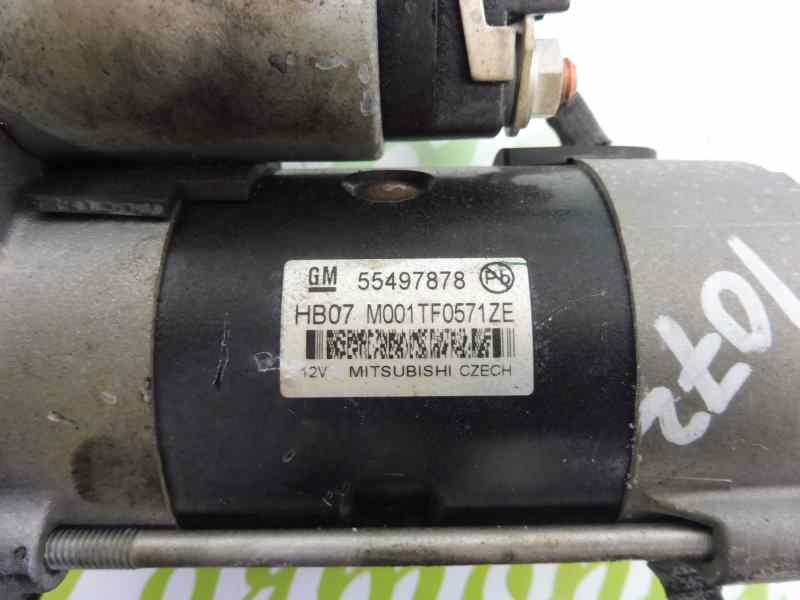 Recambio de motor arranque para opel insignia berlina excellence referencia OEM IAM 55497878 M001TF0571ZE 
