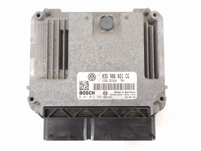 Recambio de centralita motor uce para volkswagen caddy ka/kb (2k) kombi referencia OEM IAM 03G906021CG 0281012746 