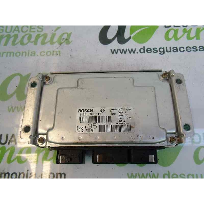 Recambio de centralita motor uce para peugeot 307 break / sw (s1) sw referencia OEM IAM 9647480580 0261206943 9638765680