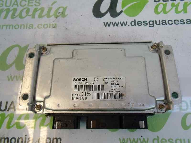 Recambio de centralita motor uce para peugeot 307 break / sw (s1) sw referencia OEM IAM 9647480580 0261206943 9638765680