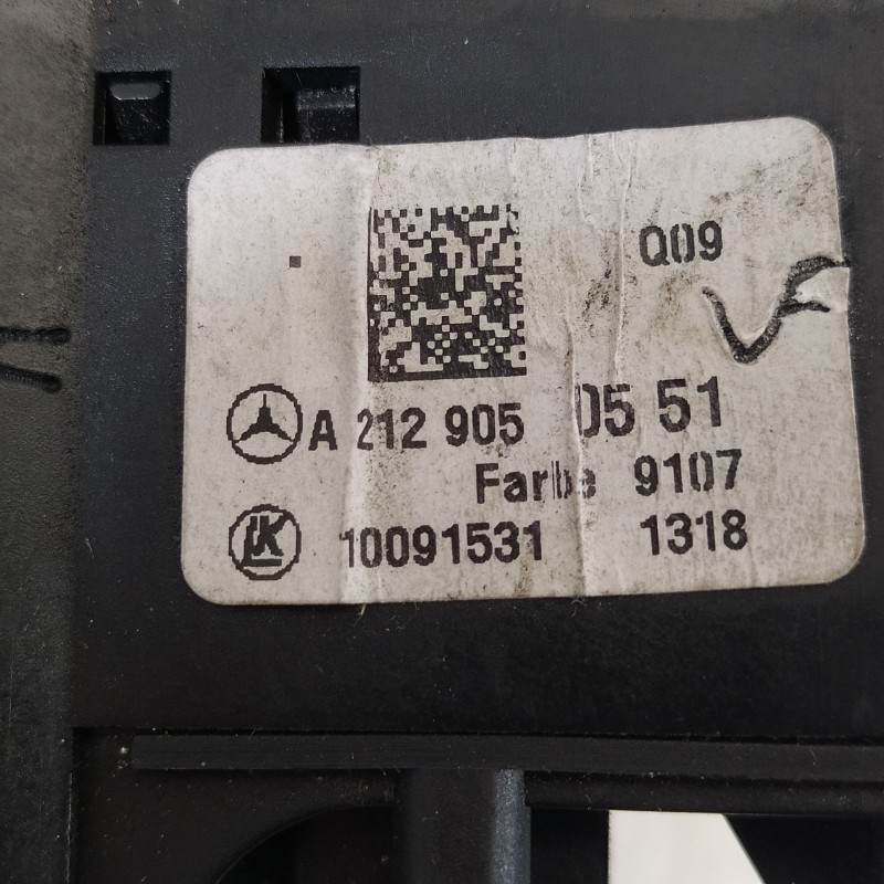 Recambio de mando luces para mercedes-benz clase b (w246) b 200 cdi (246.208) referencia OEM IAM A2129050551  