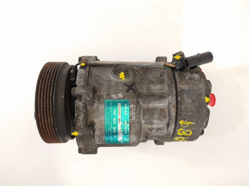 Recambio de compresor aire acondicionado para volkswagen caddy ka/kb (2k) maxi furg. referencia OEM IAM 7H0820803F 2226211845 SD