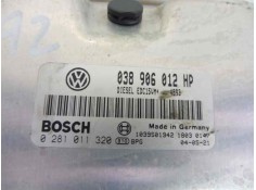 Recambio de centralita motor uce para seat ibiza (6l1) reference referencia OEM IAM 038906012HP 0281011320 1039S01942 2