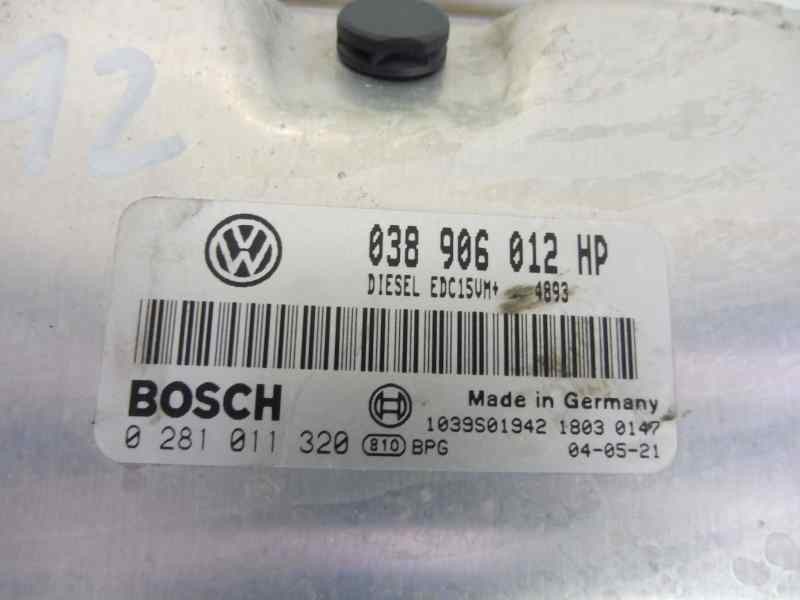 Recambio de centralita motor uce para seat ibiza (6l1) reference referencia OEM IAM 038906012HP 0281011320 1039S01942