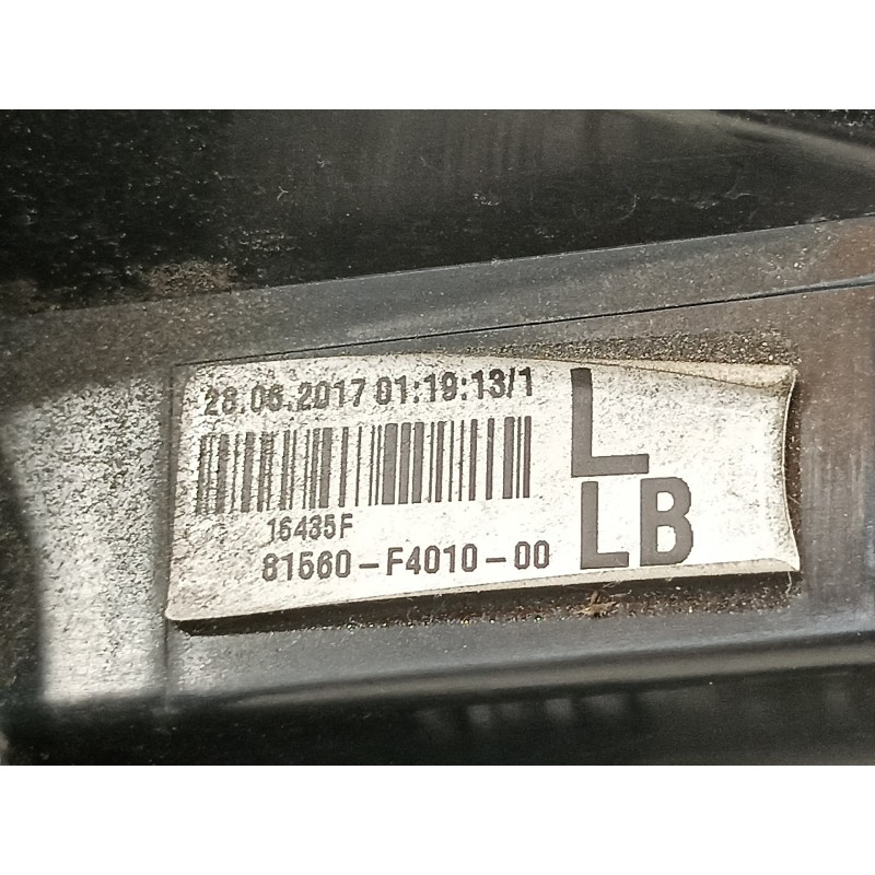 Recambio de piloto trasero izquierdo para toyota c-hr hybrid active referencia OEM IAM 81560F4010  