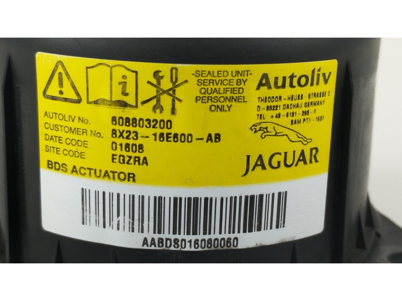 Recambio de airbag delantero izquierdo para jaguar xf 4.2 v8 premium luxury referencia OEM IAM 8X2316E600AB  