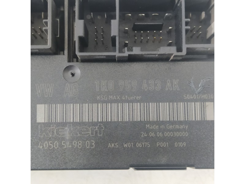 Recambio de modulo confort para volkswagen caddy ka/kb (2k) kombi referencia OEM IAM 1K0959433AK  