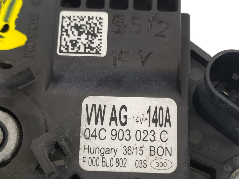 Recambio de alternador para skoda fabia ambition referencia OEM IAM 04C903023C  