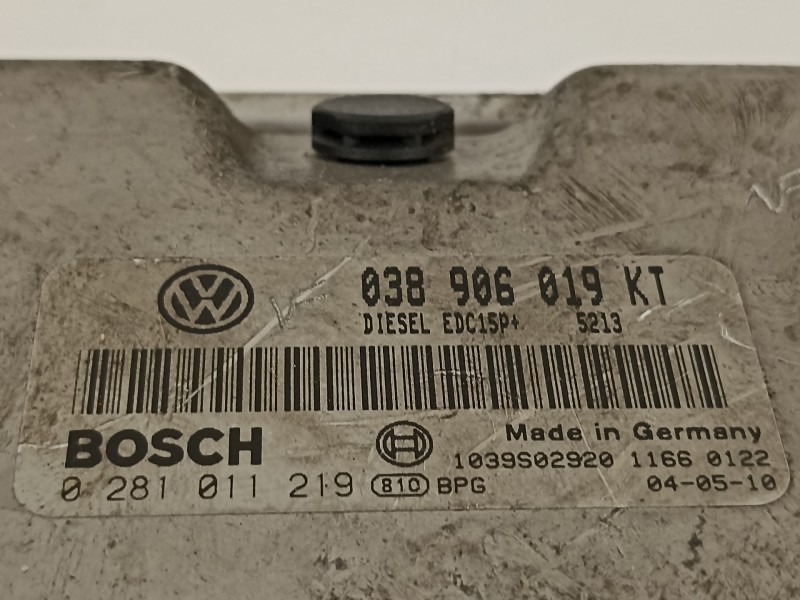 Recambio de centralita motor uce para seat ibiza (6l1) cool referencia OEM IAM 038906019KT  