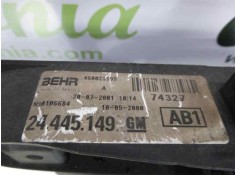 Recambio de electroventilador para opel corsa c club referencia OEM IAM 24445149   2