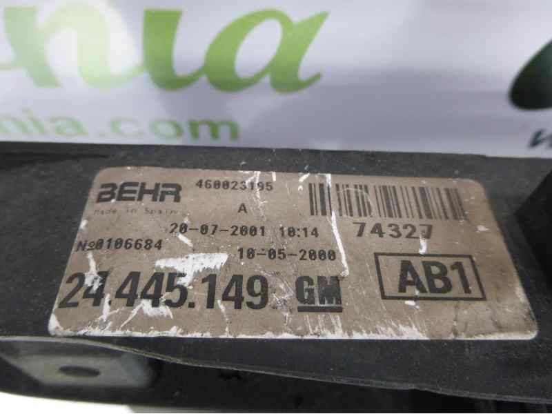 Recambio de electroventilador para opel corsa c club referencia OEM IAM 24445149  