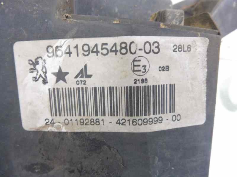 Recambio de faro antiniebla derecho para peugeot 407 sw st confort referencia OEM IAM 9641945480  