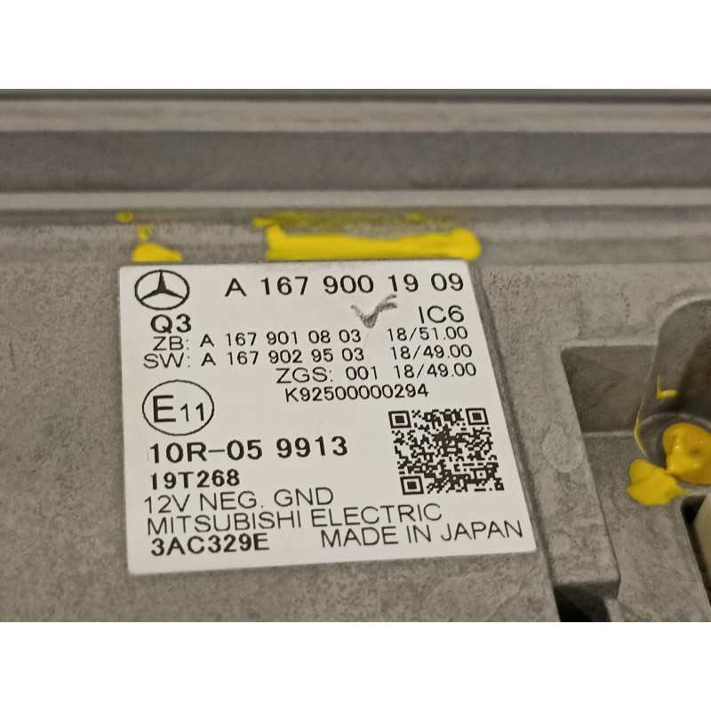 Recambio de cuadro instrumentos para mercedes-benz clase gle (bm 167)(09.2018) gle 350 de 4matic (167.117) referencia OEM IAM A1