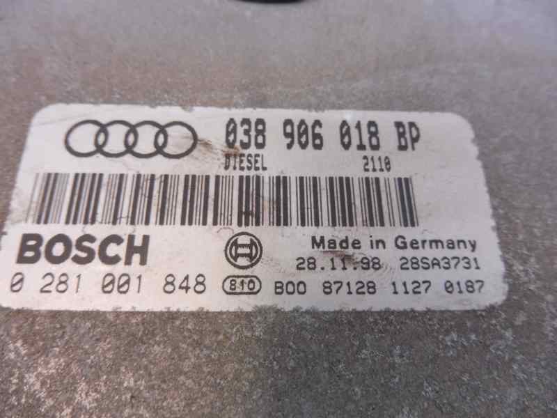 Recambio de centralita motor uce para audi a3 (8l) 1.9 tdi ambition referencia OEM IAM 038906018BP 0281001848 